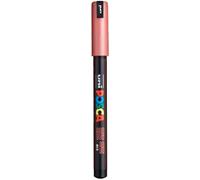 Posca Marqueur PC-1MR Pointe calibrée extra-fine 0,7 mm Rouge Métal
