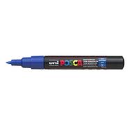 UNI-BALL Marqueur Pte conique extra-fine POSCA PC1MC 0,7-1mm Bleu Foncé