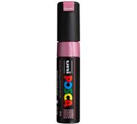 Posca Marqueur PC8K Pointe large biseautée 8 mm Rose Métal