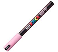 Mitsubishi Pencil Marqueur Posca PC-1MR 181719 - Pointe extra fine 0,7 mm - Rose clair