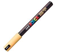 uni-ball Marqueur Uni Posca 181720 - Pointe extra fine - 0,7 mm - Abricot