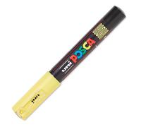 uni-ball Marqueur Posca 186705 – Pointe ogive extra fine 0,7 mm – Jaune clair