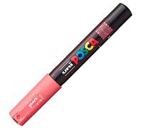 Mitsubishi Pencil Marqueur à pigment PC-1MC Pointe extra-fine conique 0,7 mm Corail