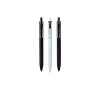 Uni-Ball On Point One Ambition UMN-S-05 Lot de 3 stylos à encre gel rétractables Noir Pointe roller de qualité supérieure 0,5 mm pour une écriture manuscrite ultra lisse Design compact contemporain