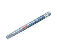 UNI-BALL PaintMarker PX-21 Punta fina Permanente p.cónica trazo 0,8-1,2 mm. Plata REF. 558742000