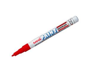 UNI-BALL PaintMarker PX-21 Punta fina Permanente p.cónica trazo 0,8-1,2 mm. Rojo Ref.558692000