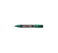 UNI-BALL POSCA Marqueur peinture permanent PC-5M Pointe 1,8-2,5 mm Encre pigmentée Vert