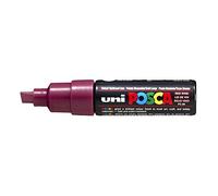Uni-Ball Posca Marqueur à bout ciselé Large - Rouge Wine