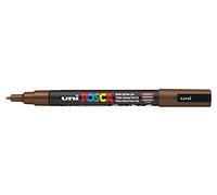 UNI-BALL Posca Marqueur peinture PC-3 M - Stylo simple - Marron