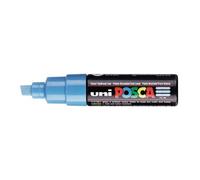 Uni-Ball Posca Marqueur Pointe Large Biseautée Bleu Clair