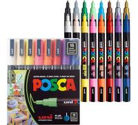 Uni-Ball POSCA PC-3M Couleurs assorties 16 pc(s)