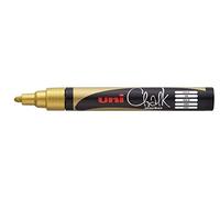 uni-Ball PWE-5M Marqueur Craie Pointe Ogive Doré 2,5 mm