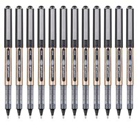 Uni-Ball Rollerball Encre liquide Eye Broad UB-150E-10 Noir 1,0 mm Boîte de 12 unités