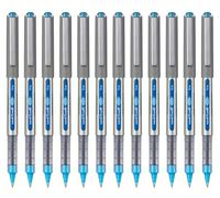 Uni-Ball Rollerball UB-157E Encre liquide Eye Fine Bleu clair 0,7 mm Boîte de 12 unités