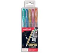 Uni-ball Signo Fantastic Gel Trousse-étui de 5 stylos écriture moyenne 0,7mm