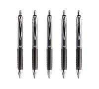 Uni-ball Signo Gel 207 Stylo roller rétractable Noir Lot de 5 (Import Royaume Uni)
