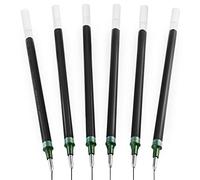 Uni-Ball Signo UM-153 Lot de 6 recharges pour stylo à encre gel Pointe 1,0 mm Noir