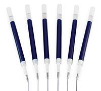 Uni-Ball Signo UMN-207 Lot de 6 Recharges Stylo Pointe 0,7 mm Encre Gel Bleu