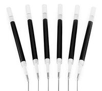 Uni-Ball Signo UMN-207 Lot de 6 Recharges Stylo Pointe 0,7 mm Encre Gel Noir