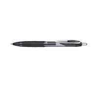 Uni Ball Stylo-bille à encre gel rétractable 207 RT pointe moyenne 0,7 mm - Noir