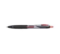 Uni Ball Stylo-bille à encre gel rétractable 207 RT pointe moyenne 0,7 mm - Rouge