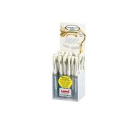 uni-ball Stylo roller encre gel SIGNO UM-153W/36, blanc