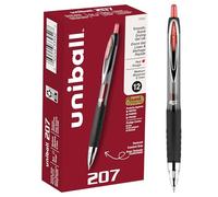 UNI-BALL Stylos d'encre 1 Pointe moyenne 12-Pack Red