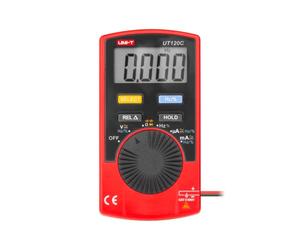 UNI-BALL T ut120 C/mie0144 Multimètre numérique avec commutation automatique, adaptateur AC/DC Testeur de tension et de courant, résistance, continuité, diodes