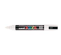 UNI-BALL UNI-BALL-POSCA PC- 5 M-BLANC-LOT DE 3 STYLOS
