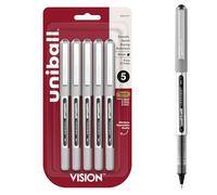 uni-ball Vision Stick Stylo roller à pointe fine Encre noire
