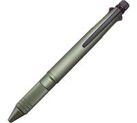 Uni Jetstream 4&1 Metal Edition, stylo à bille 0,5 mm (noir, rouge, bleu, vert) et porte-mine 0,5 mm, vert foncé (MSXE52000A05.7) (MSXE5200A5.7)