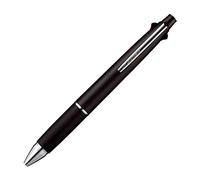 Uni Jetstream Multi Pen 4 et 1, stylo à bille 0,38 mm (rouge, bleu, vert) et porte-mine 0,5 mm, corps, noir (MSXE5100038.24)