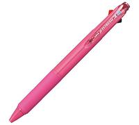 uni Jetstream Stylo à bille 3 couleurs noir, rouge, bleu encre 0,5 mm, rose (SXE340005.66)