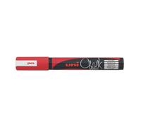 Uni Marqueur Craie Chalk PWE5M pointe conique moyenne - Rouge