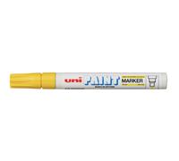 Uni Marqueur peinture Paint PX 20 pointe moyenne conique 1,8 - 2,2 mm - Jaune