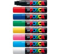 UNI POSCA PC-17K « Full RANGE ALL 8 COLOURS »
