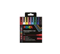 Posca Fine Tip Basic Colors 8 Pc (401659) Marker Pen Multicolore Enfants