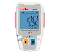 UNI-T UNI-TREND A56 BT/A57 BT Enregistreur de température et d'humidité ; stockage de 64000 données/communication Bluetooth vers PC (A56 BT)