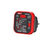 UNI-T UT07B-EU Série UT07 Testeur de prises avec RCD pour prise UE, 230 V, 50/60 Hz