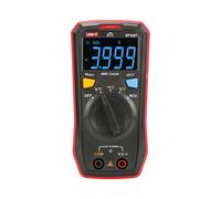 Uni-T Multimètre résidentiel de poche UT123T – 600 V AC/DC, -40°C à 300°C (-40°F à 572°F)