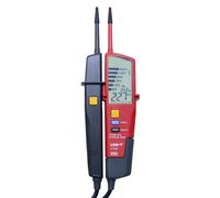 Uni-T Multimètre numérique UT18D – Testeur tension/continuité, Auto-range, stylo détecteur, LCD