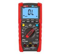 UNI-T UT191E Multimètre professionnel avec IP65, 600 V AC/DC, 20 A, 10 Hz-1 MHz