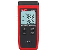UNI-T UT320D Série UT320 Mini thermomètre de contact, double canal, -50 °C-1300 °C
