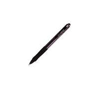 Uniball - Laknock - Stylo À Bille Rechargeable - Pointe Moyenne Rétractable - Encre Noire - Lot De 12