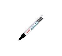 Uniball PX20-N Paint Marker Marqueur peinture à huile Pointe moyenne ogive Encre à pigmentation Noir Lot de 12