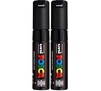 Uniball Uni Posca-PC-8K Marqueur 8 mm Noir (Lot de 2)