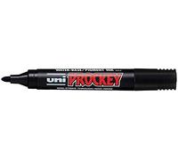 Feutres Uni-Ball Prockey PM-122 Noir (12 Unités)