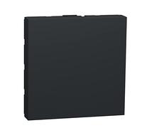Unica - obturateur - 2 modules - Anthracite - mécanisme seul