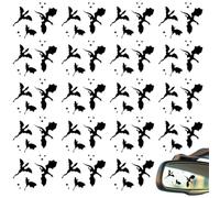 UNICRAFTALE 20pcs Petits Dragons Autocollants pour Rétroviseur de Voiture Décalcomanies Automobiles Fantastiques pour Fenêtres Ordinateur Portable Gourde Livres