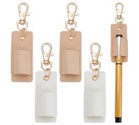 UNICRAFTALE Porte Stylo Dragonne 4 Pièces pour Badge Porte Clés Support Crayon Antiextraviable pour École Salle de nseignants Infirmières Serveurs 10.5cm